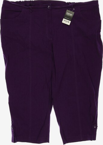 Ulla Popken Pants in 8XL in Purple: front