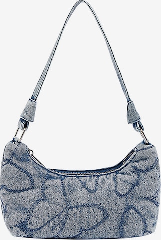 Pull&Bear Shoulder Bag in Blue: front