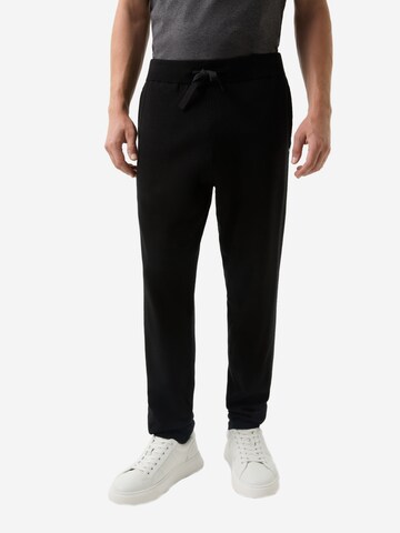 BOGNER Regular Pants 'Uwe' in Black: front