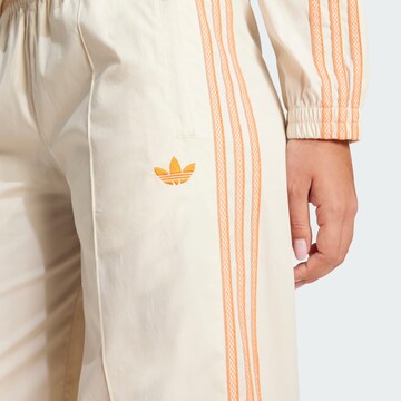 ADIDAS ORIGINALS Wide leg Trousers in Beige