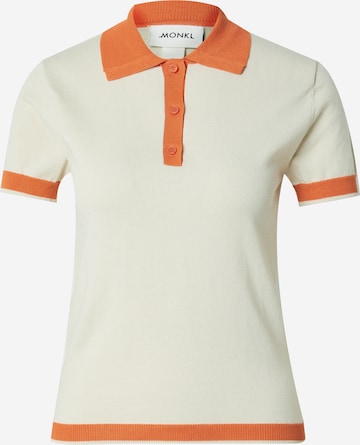 Monki - Jersey en beige: frente