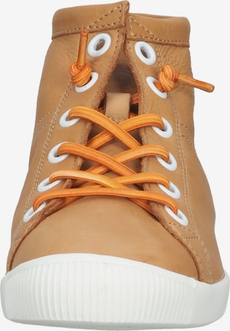Softinos High-Top Sneakers in Orange