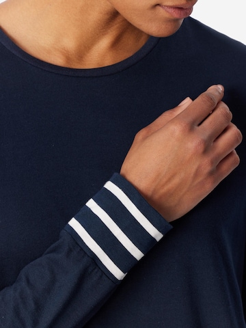 Pyjama 'Casual Essentials' SCHIESSER en bleu