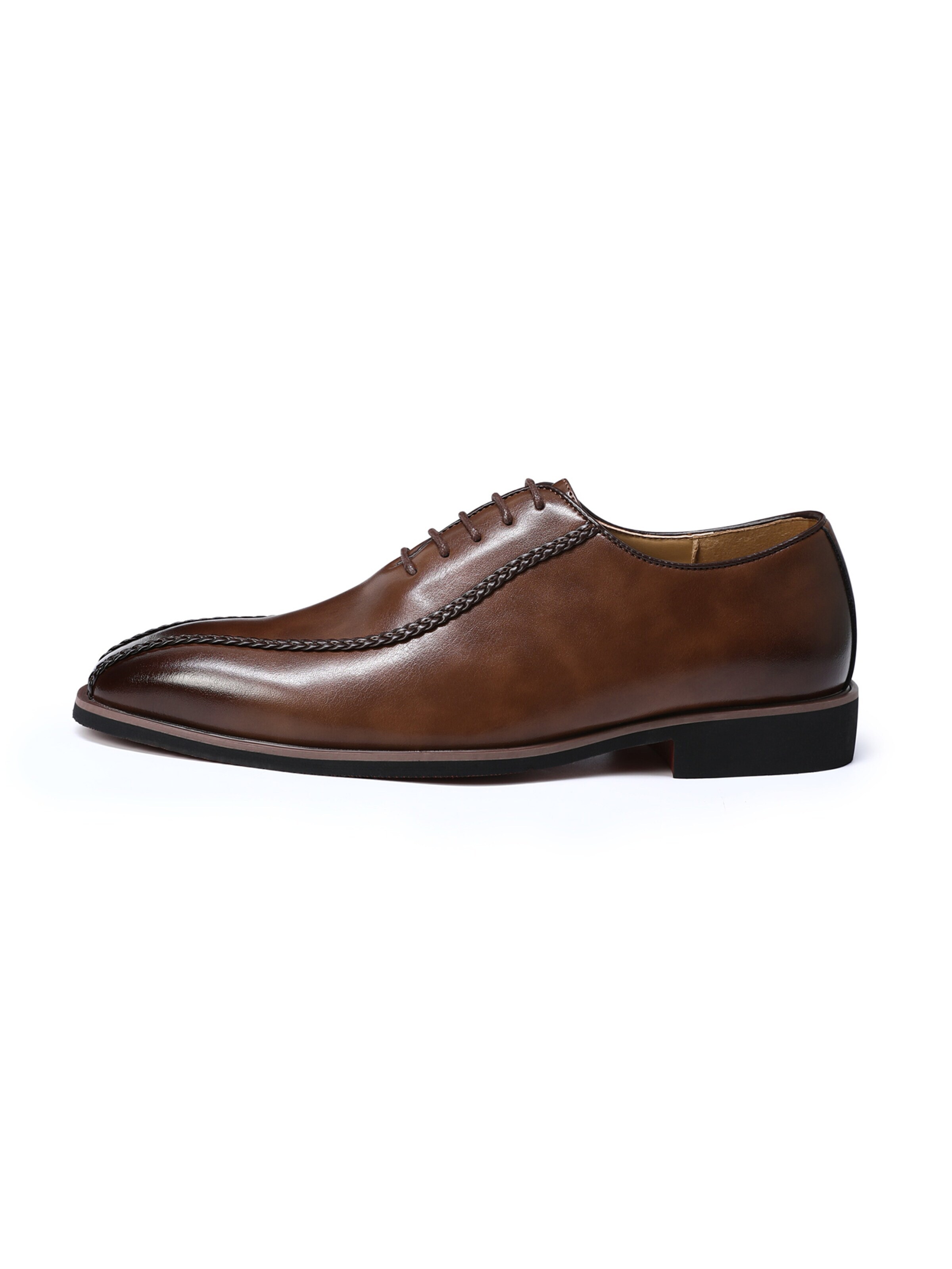 ALLTHEMEN Schnürschuh 'Morgenlicht'‌‌‌‌‌‌‌‌‌ in Braun
