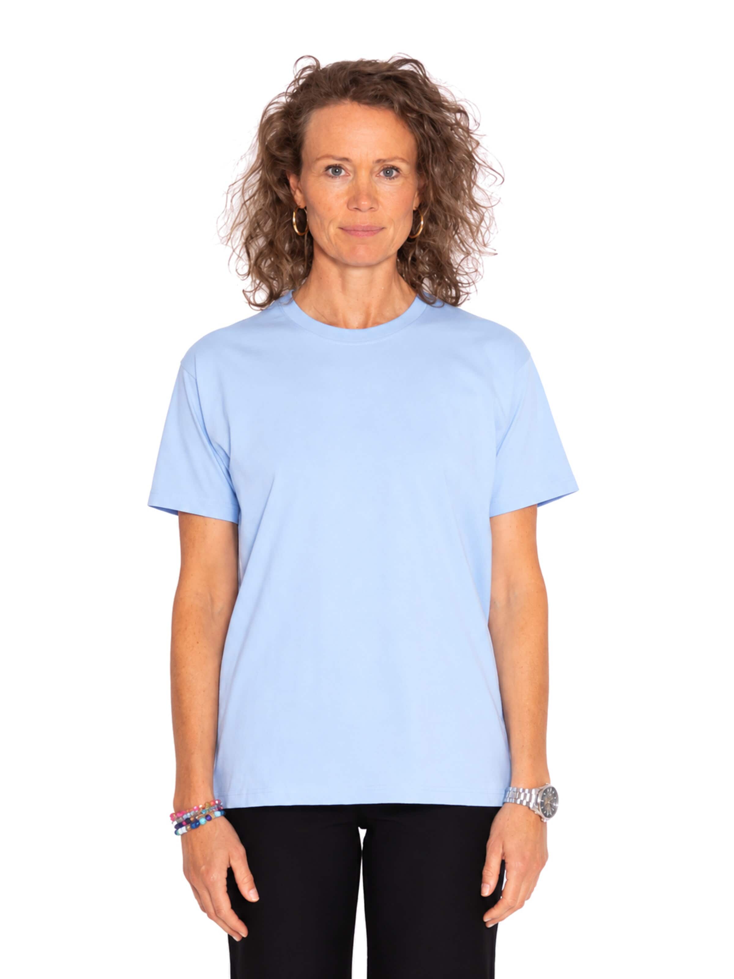 FRUIT OF THE LOOM Shirts 'T-shirt' i blå