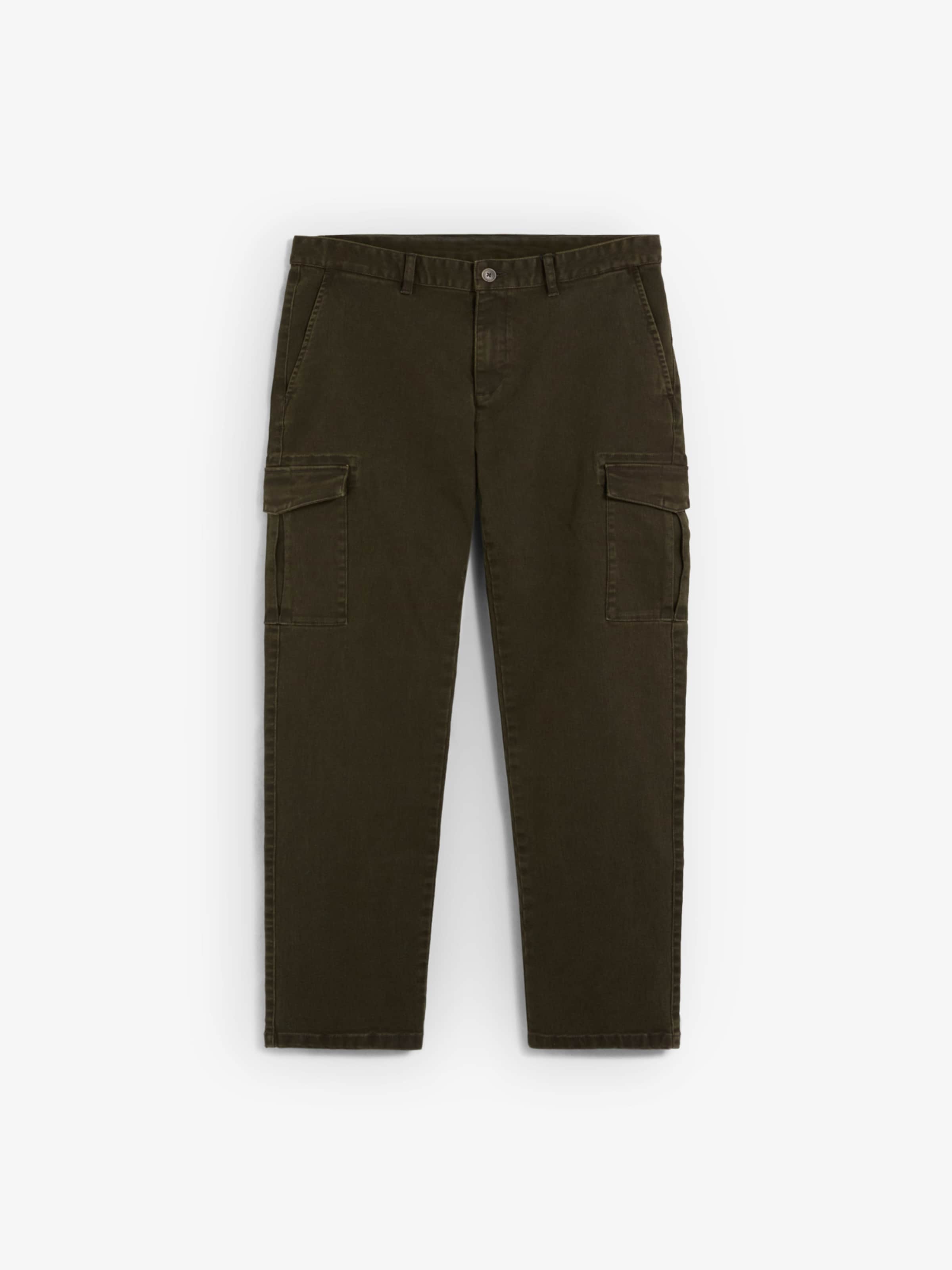 Scalpers Regular Scbrea Cargo Pants ' ' in Grün: Vorderseite