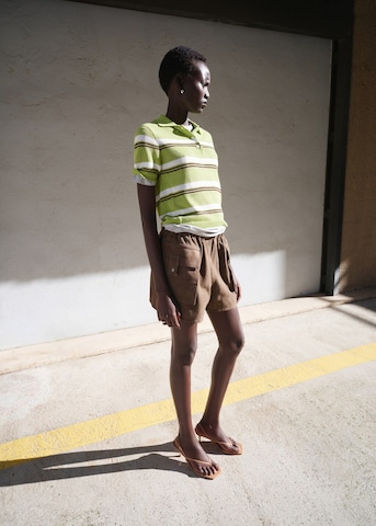 MANGO Sweater 'Verdi' in Green