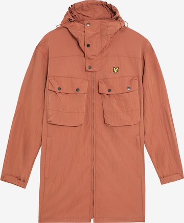 Lyle & Scott Tussenjas in Rood: voorkant