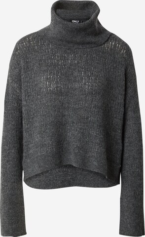 ONLY Sweater 'LONDON' in Grey: front