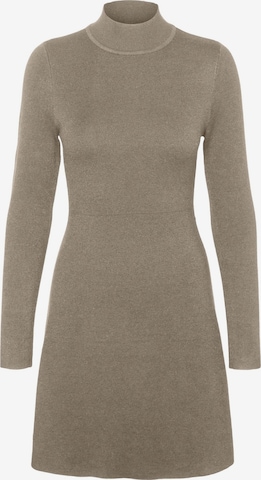 Robes en maille 'Gold' VERO MODA en marron : devant