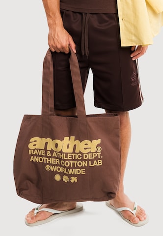 Another Cotton Lab Torba shopper 'Rave' w kolorze brązowy: przód