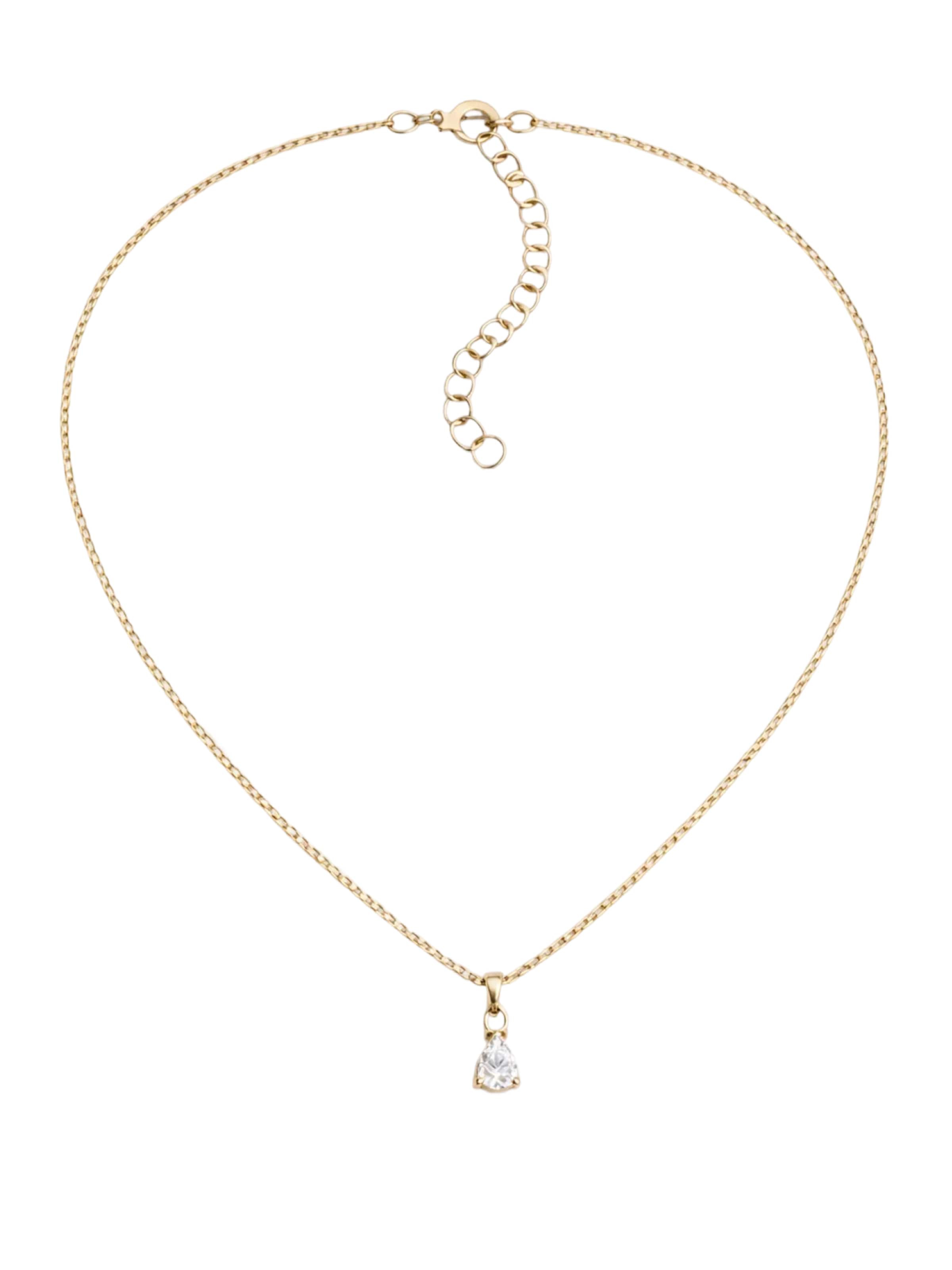 So Chic Necklace in Gold: front