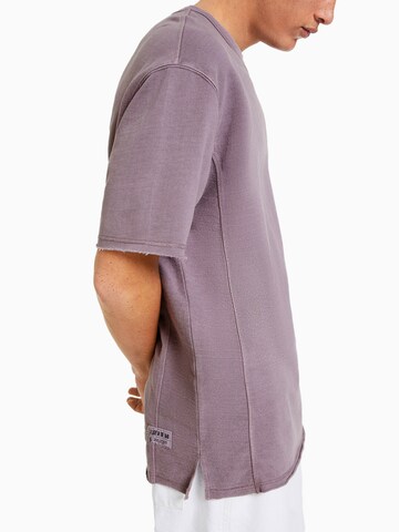 T-Shirt Bershka en violet