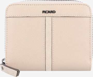 Porte-monnaies 'Marie' Picard en beige : devant