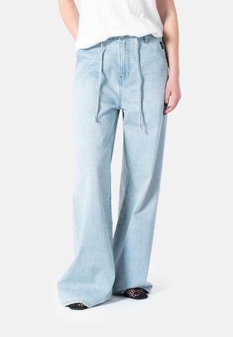 Elias Rumelis Wide leg Jeans 'Charlotte' in Blue: front
