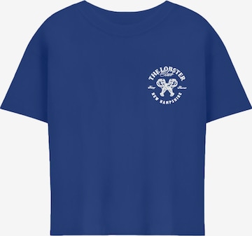 ONLY GIRLS T- Shirt 'Dina Life' in Blau: Vorderseite