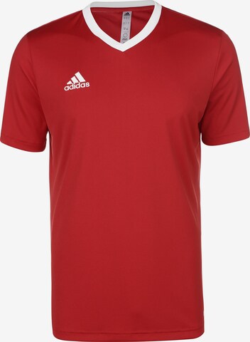 ADIDAS SPORTSWEAR Performance Shirt 'Entrada 22' in Red: front