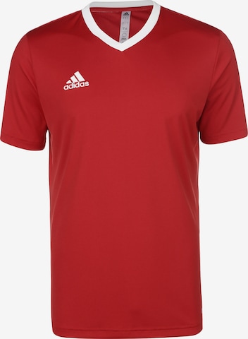 ADIDAS SPORTSWEAR - Camisa funcionais 'Entrada 22' em vermelho: frente