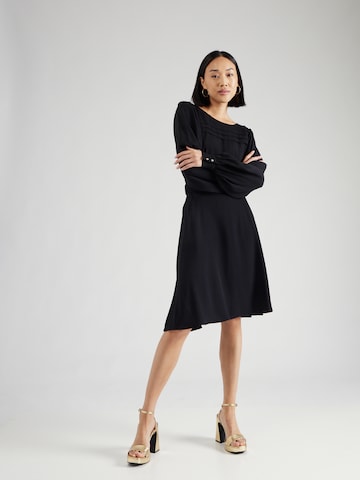 MORE & MORE فستان بلون أسود: الأمام