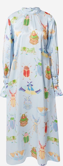 Suknelė 'EMMA' iš Helmstedt, spalva – šviesiai mėlyna / geltona / šviesiai žalia / oranžinė-raudona, Prekių apžvalga