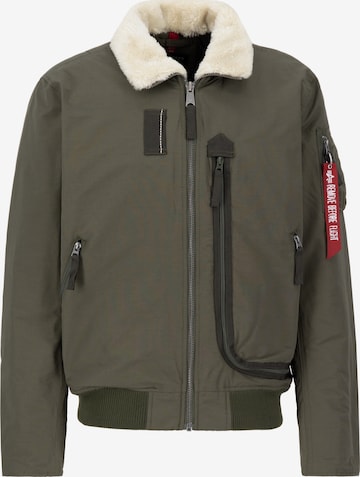 Giacca di mezza stagione di ALPHA INDUSTRIES in verde: frontale