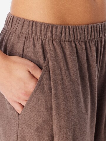 Pantalon de pyjama ' Mix Relax ' SCHIESSER en marron