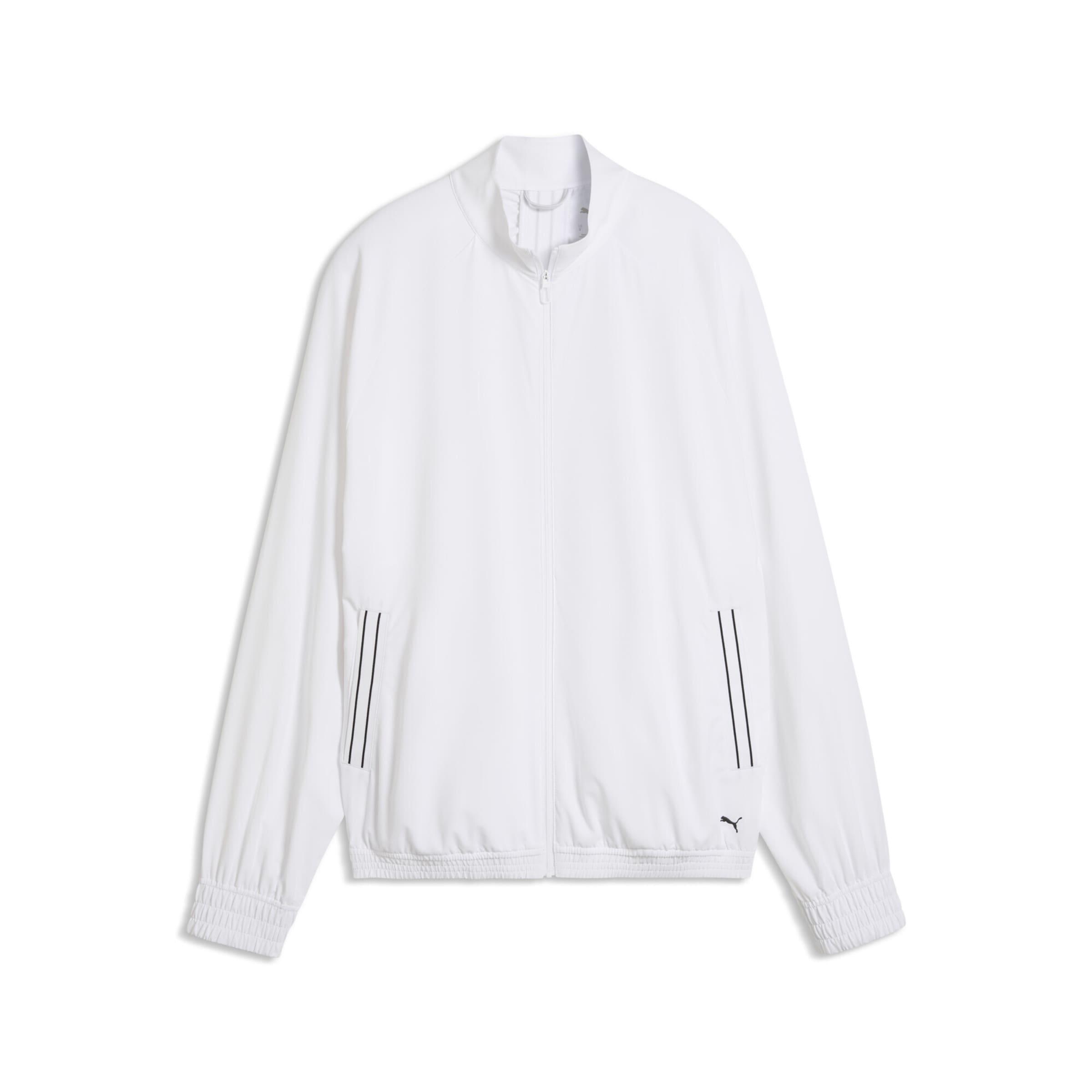 PUMA Functionele jas in Wit: voorkant