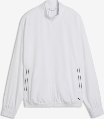 PUMA Performance Jacket in White: front