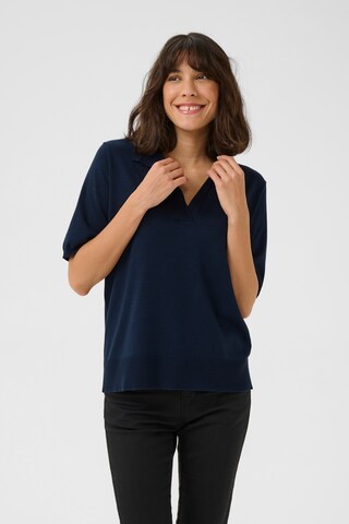 Kaffe Pullover 'KALizza' in Blau: Vorderseite