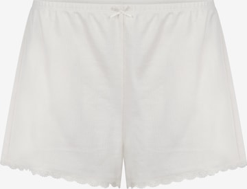 HunkemöllerPidžama hlače - siva boja: prednji dio