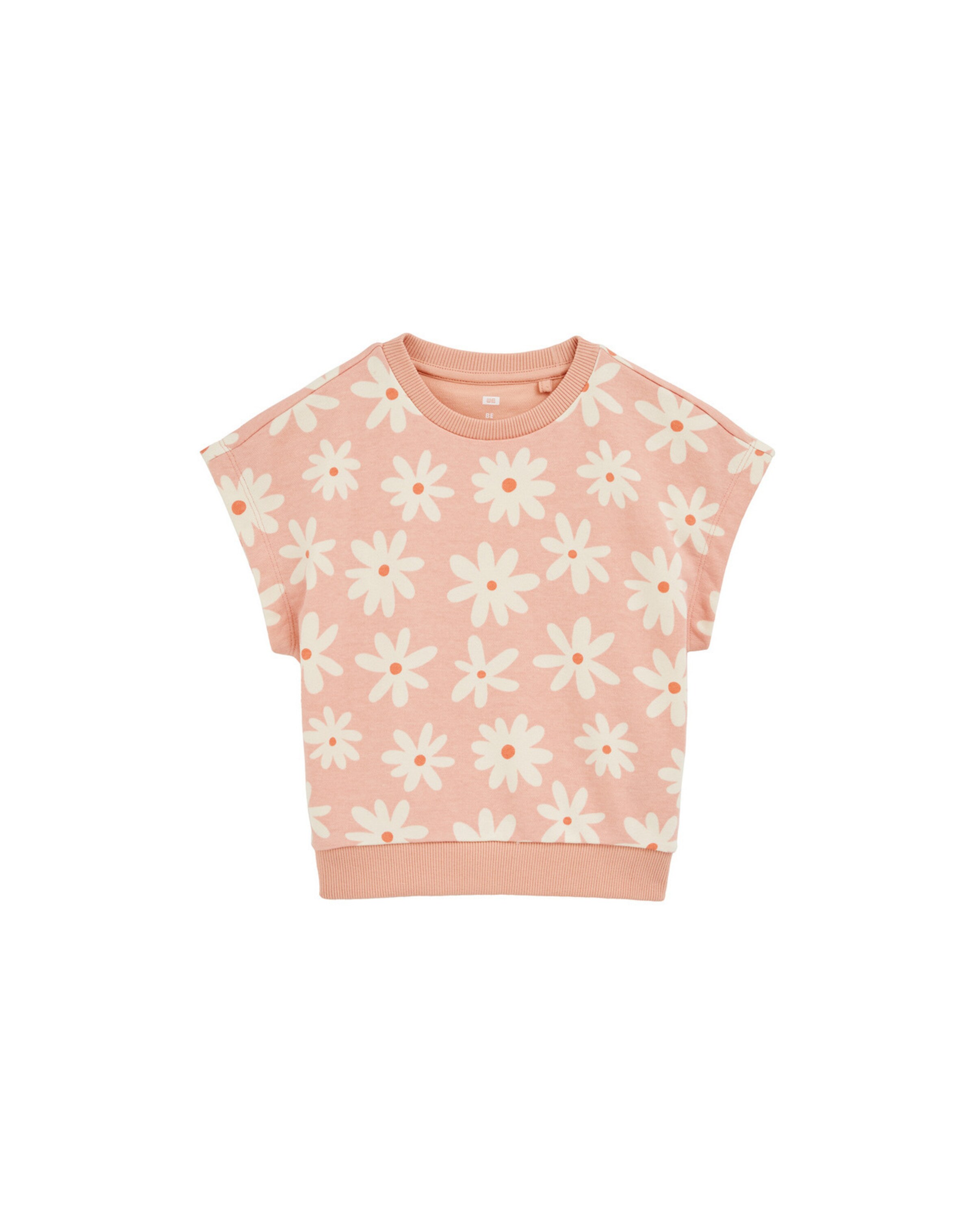 WE Fashion Суичър в оранжево: отпред