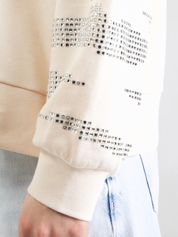 Liu Jo Sweatshirt 'ECS' in Beige