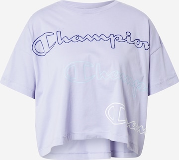 Champion Authentic Athletic Apparel Shirt in Lila: predná strana