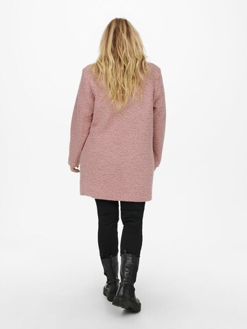 Manteau mi-saison 'Sophia' ONLY Carmakoma en rose