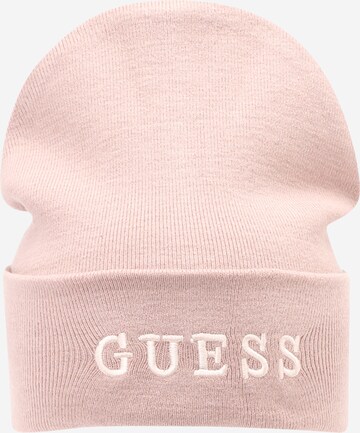 GUESS Beanie in Pink