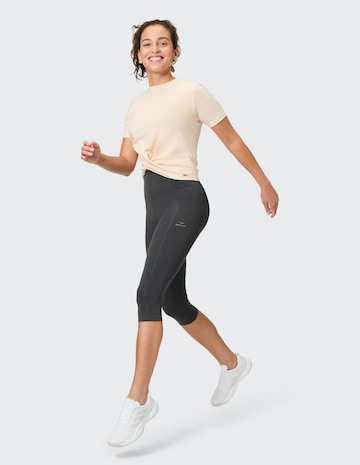 VENICE BEACH Skinny Sporthose in Grau