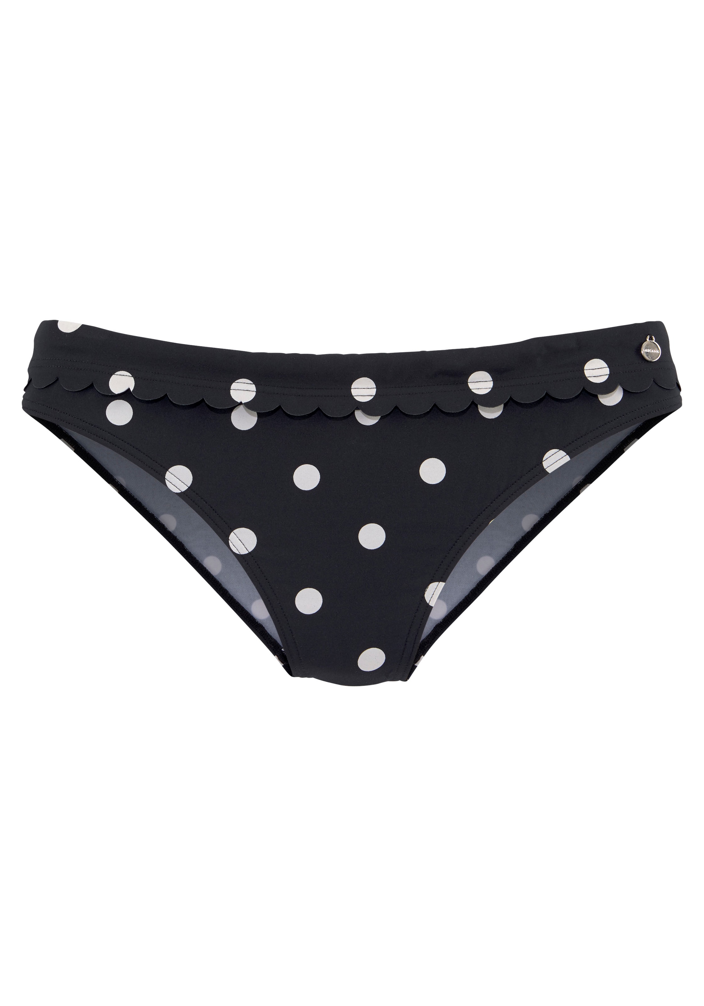 Donna alFXv LASCANA Pantaloncini per bikini in Nero Donna alFXv LASCANA Pantaloncini per bikini in Nero