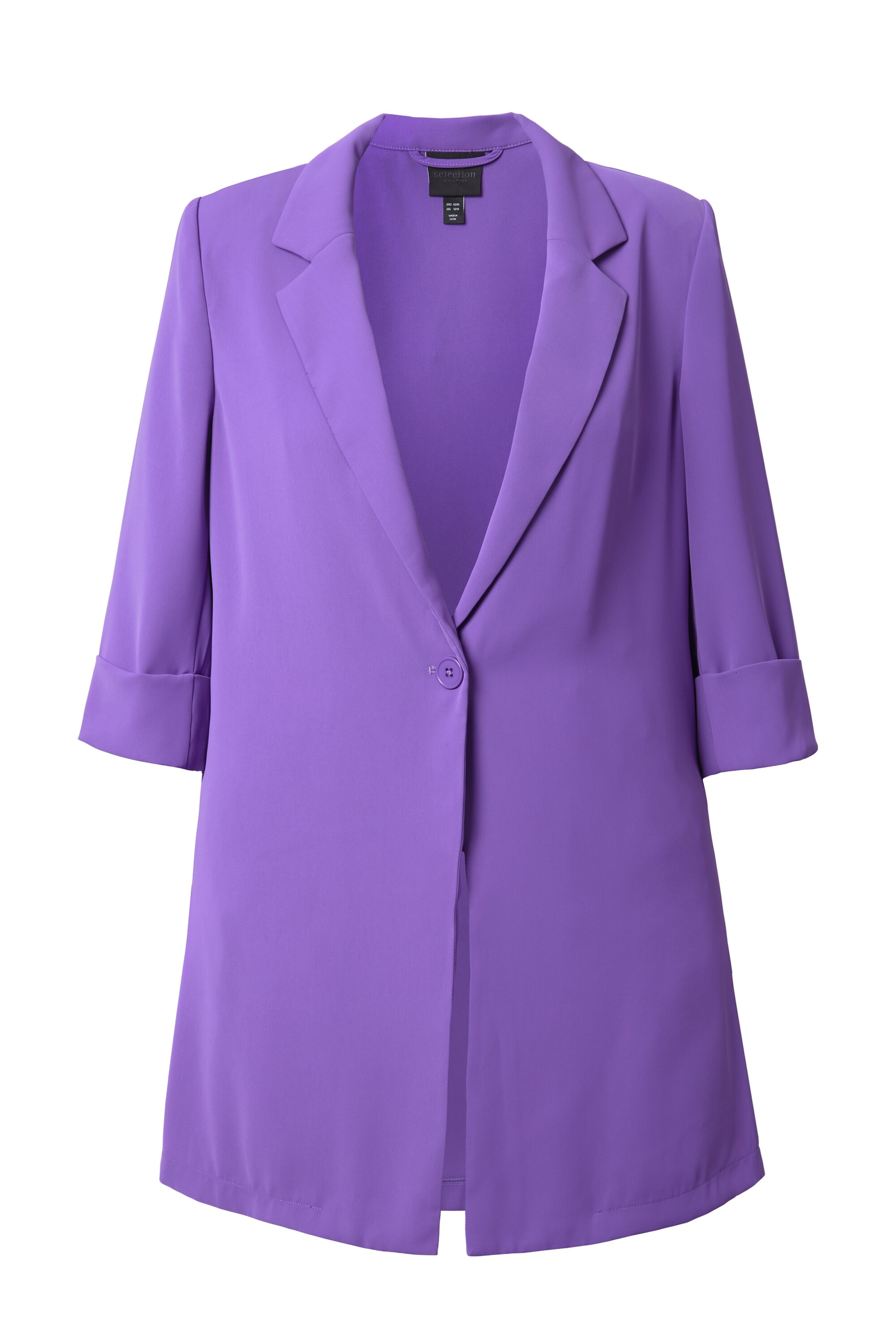 Ulla Popken Blazers in Lila: voorkant