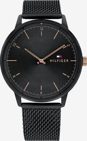 TOMMY HILFIGER Uhr in Schwarz: predná strana