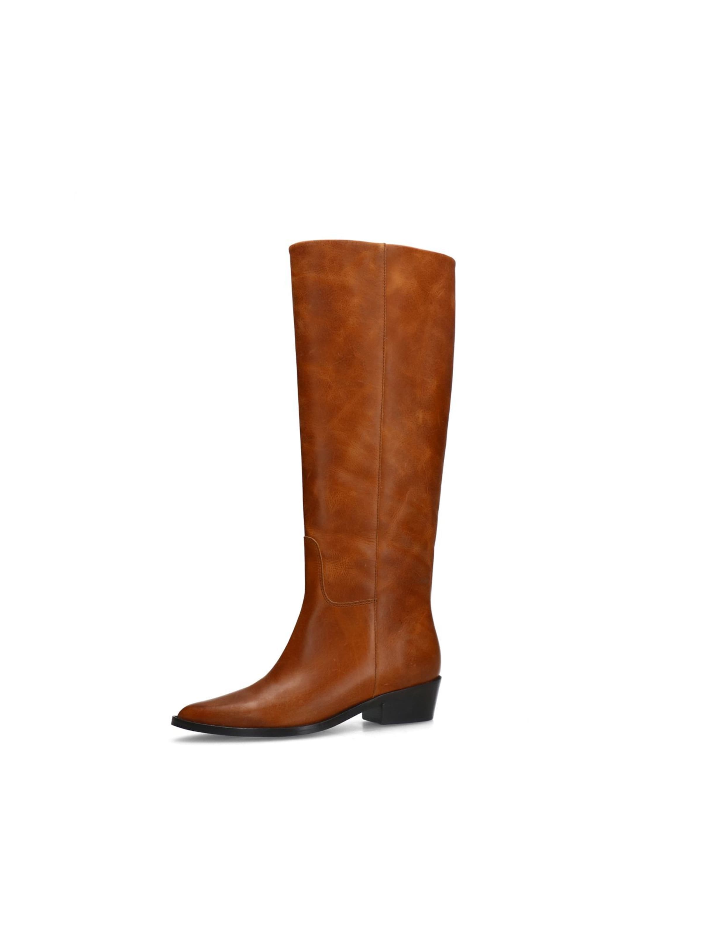 MANFIELD Stiefel in cognac, Produktansicht