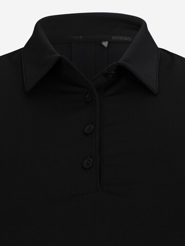 ADIDAS GOLF Funkcionalna majica | črna barva