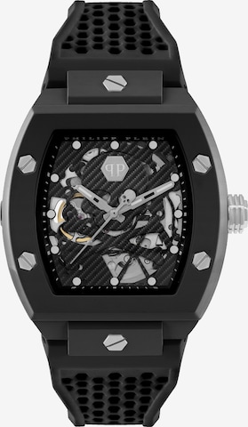 Orologio analogico 'The Skeleton' di Philipp Plein Watches in nero: frontale