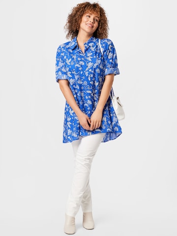 Camicia da donna 'FRANCIA' di Persona by Marina Rinaldi in blu