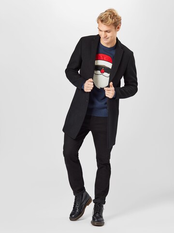 Only & Sons Regular fit Pulóver 'ONLXmas' - kék