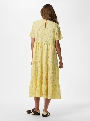 PIECES Kleid 'PCStella' in Gelb