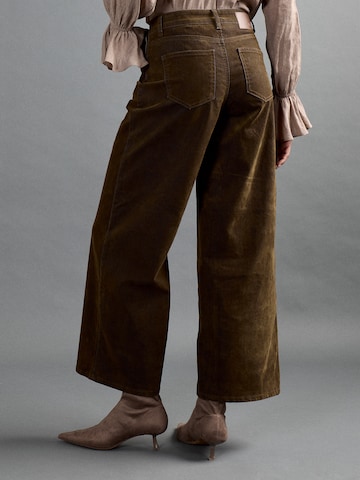 Apricot Wide leg Jeans 'Flora' in Bruin