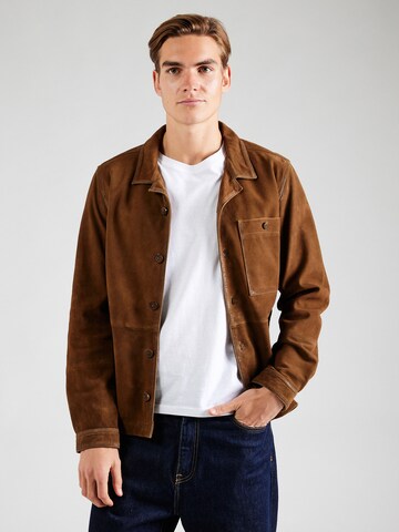 FREAKY NATION - Chaqueta de entretiempo 'Massi' en marrón: frente