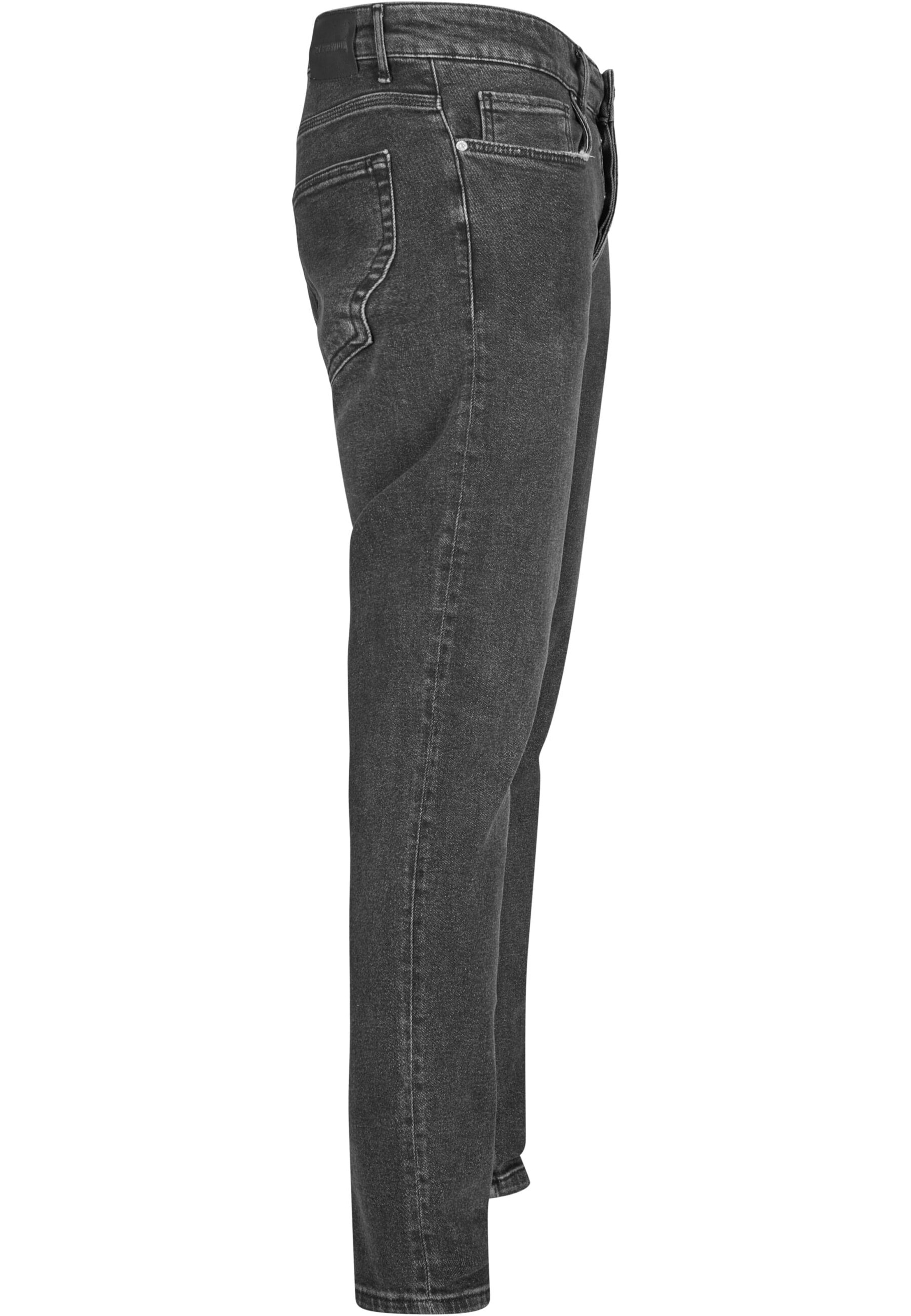 2Y Premium Tapered Jeans in Grey