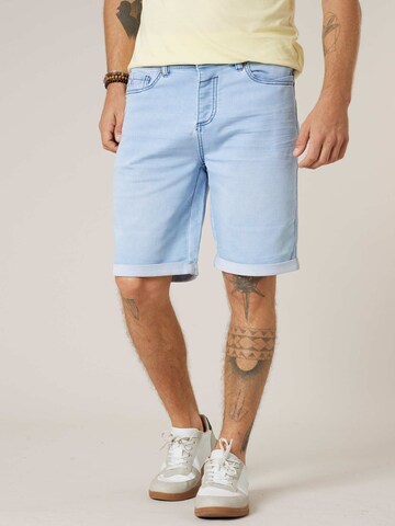 Deeluxe Regular Jeans 'Bart' in Blauw: voorkant