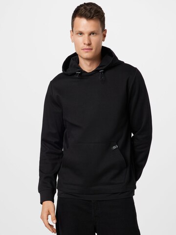 QS Sweatshirt in Black: front